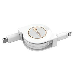 カシムラ USB充電＆同期ケーブル　リールタイプ(KL-84) 目安在庫\u003d△