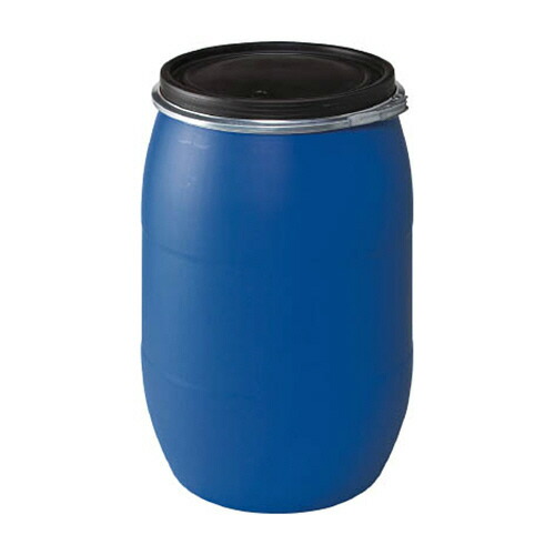 コダマ樹脂工業 パワードラムオープンタイプ 120L 1個(POM-120) 取り寄せ商品