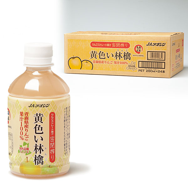 楽天市場】ＪＡアオレン 青森の味！密閉搾り りんごジュース 希望の雫 ペットボトル 280ml【24本】(031) 取り寄せ商品 : コンプモト  楽天市場店