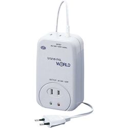 スワロー電機 120W対応電圧安定機能付変圧器 WORLD-120 取り寄せ商品