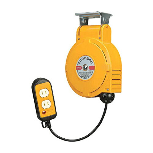 ハタヤリミテッド コードリール(自動巻) 100V 6m 1台(CSS-061W) 取り寄せ商品