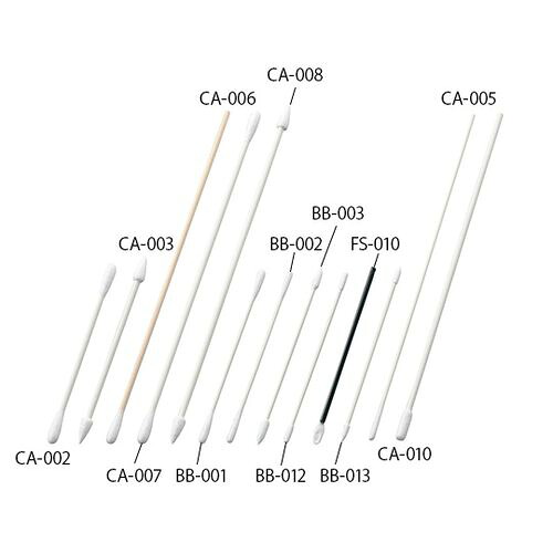 HUBY CA−010 工業用綿棒 (1箱(10000本入り)) 取り寄せ商品|コンプモト 店