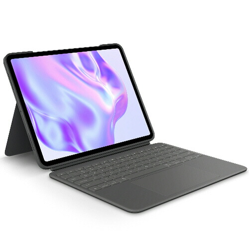 ロジクール Logicool トラックパッド搭載キーボード一体型ケース コンボ タッチ iPad Pro 13型用 グラファイト 1台(IK1276GRA) 取り寄せ商品｜コンプモト　店