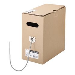 バッファロー BL5E1000LG BL5E1000LG Cat5e LANケーブル 100m 単線 ライトグレー 取り寄せ商品
