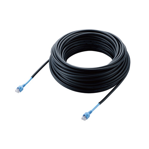 【P5E】エレコム 屋外用 LANケーブル(Cat5E) 30m ブラック LD-VAPFR BK30(LD-VAPFR/BK30) メーカー在庫品|コンプモト 店