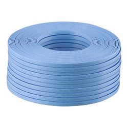 バッファロー BL5EF1000BL ツメの折れないLANケーブル Cat5e フラット100m ブルー 取り寄せ商品|コンプモト 店