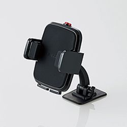 エレコム ELECOM 車載アクセサリー スマホスタンド テープ貼付タイプ ブラック(P-CARS01BK) メーカー在庫品画像
