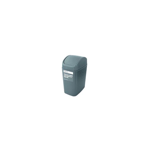 八幡化成 way-be302 ゴミ箱 グレー 2L 1ケース(36個入)(68-0989-69) 取り寄せ商品