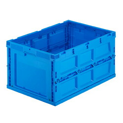 サンワサプライ SANWA SUPPLY 折りたたみコンテナ 75リットル(CNT-75BL) メーカー在庫品