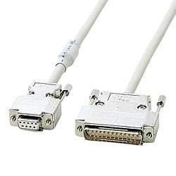 【P5S】サンワサプライ RS-232Cケーブル 10m KRS-3110FN(KRS-3110FN) メーカー在庫品|コンプモト 店