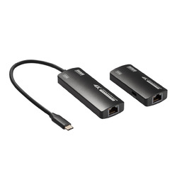 【P5S】サンワサプライ USB Type-CーHDMI変換エクステンダー(4K対応)(VGA-EXHDC) メーカー在庫品
