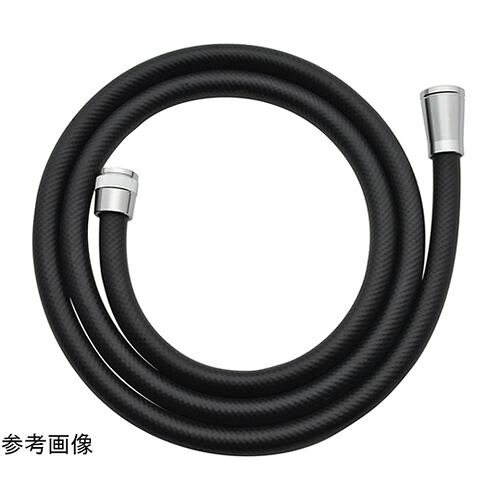 カクダイ GAONA シャワーホース 2.4m GA-FK167 ﾏｯﾄBK(68-4085-72) 取り寄せ商品