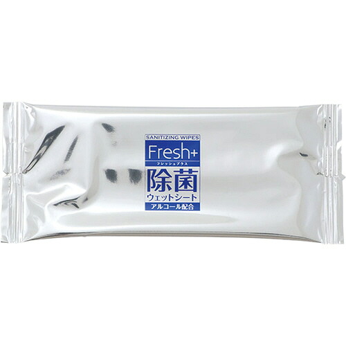大黒工業 フレッシュプラス アルコール除菌ウエットシート 1ケース(1000枚:100枚×10パック)(JO-2) 取り寄せ商品