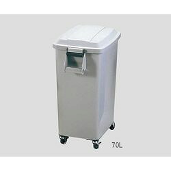 アロン化成 カラーペール（キャスター付き） 45L グレー (1個)(CK-45) 取り寄せ商品