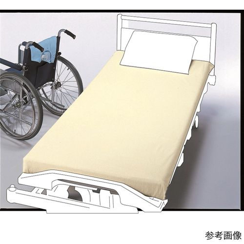 ホームケア防水全面シーツ グリーン(エアーマット対応） (1枚)(8-9777-21) 取り寄せ商品 6,137円