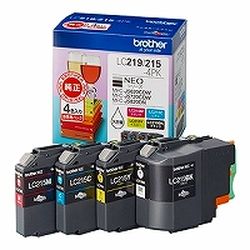 ブラザー ブラザー工業 Brother インクカートリッジ 4色パック大容量 LC219/215-4PK 目安在庫\u003d△