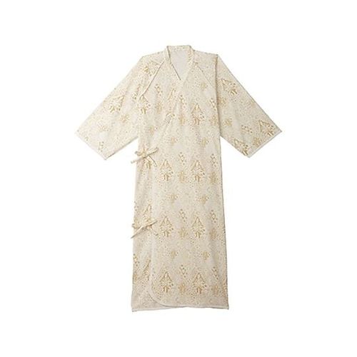 エンゼル（介護用品） ケアねまき（メリヤスタイプ） ファニークリーム M (1枚)(7-9599-02) 取り寄せ商品