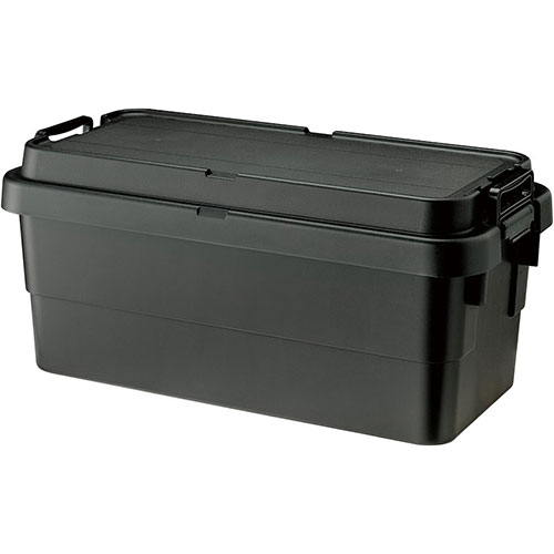 リス 東谷 トランクカーゴ S蓋 70L ブラック(TC-70SBK) メーカー在庫品｜コンプモト　店