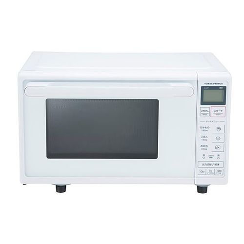 YUASA（ユアサ） フラットテーブル電子レンジ PRE-101F(63-4168-84) 取り寄せ商品