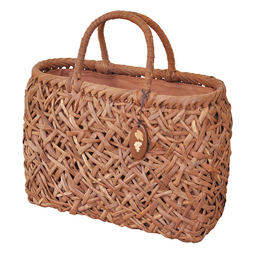 楽天市場】ヤマコー てまひま工房 山葡萄バッグ 小菊編み yamaco78312