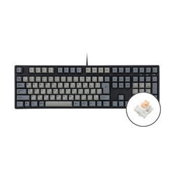 ｉＫＢＣ JIS 112 キー キーボード(Outemu/クリーム黄静音/タクタイル)(IK-CD108-O/CY-BK) 取り寄せ商品