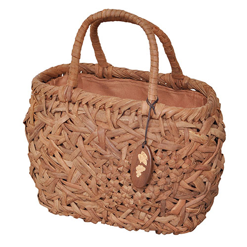 ヤマコー てまひま工房 日本製 山葡萄バッグ 葡萄の実 横長 yamaco79340(代引不可)【送料無料】 4988484793402.jpg