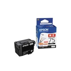純正品 EPSON （エプソン） ICBK75 ビジネスインクジェット用 インクカートリッジ(ブラック) (ICBK75) 目安在庫\u003d○