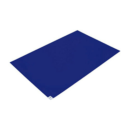ＴＲＵＳＣＯ 粘着クリーンマット 900×600mm 30枚/シート ブルー 1箱(10シート)(CM609010B) 取り寄せ商品 15,486円