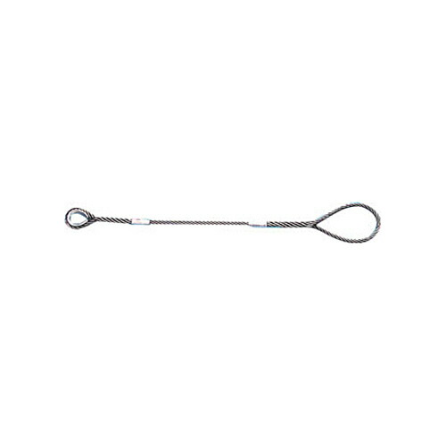 ＴＲＵＳＣＯ Wスリング Bタイプ 片端シンブル入 6mm×1m 1本(GRB6S1) 取り寄せ商品