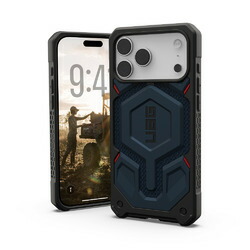 Ｕｒｂａｎ　Ａｒｍｏｒ　Ｇｅａｒ iPhone 17 Pro Max用 MagSafe MONARCH PRO KEVLAR(ケブラーマラード)(UAG-IPH25LA-PMS-KM) 取り寄せ商品
