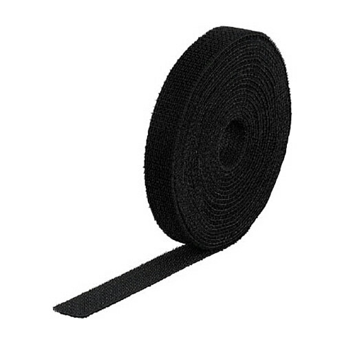 ＴＲＵＳＣＯ マジック結束テープ 両面 黒 40mm×25m 1巻(MKT40250BK) 取り寄せ商品