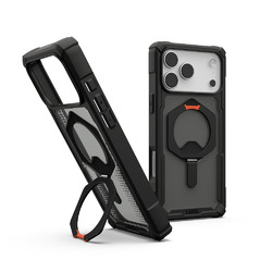 Urban Armor Gear iPhone 17 Pro Max用 MagSafe対応 PLASMA XTE(ブラック/オレンジ)(UAG-IPH25LA-TXM-B/P) 取り寄せ商品|コンプモト 店