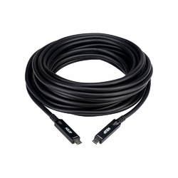 ATEN 10m 4k60p DP alt mode 対応 USB-C ファイバーケーブル(UE3410F) 取り寄せ商品|コンプモト 店