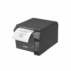 エプソン EPSON TM702US202 レシートプリンター/前面操作/80mm幅/ダークグレイ 取り寄せ商品