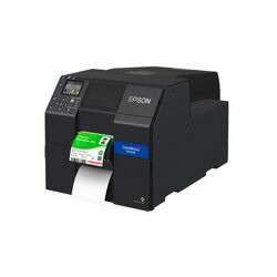 エプソン EPSON カラーラベルプリンター/4インチ/マット顔料インク/ピーラー(CW-C6020PM) 取り寄せ商品