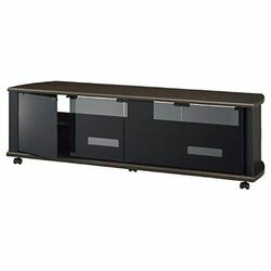 ハヤミ工産 52～60V型対応 テレビ台 TIMEZ・MSseries ダークブラウン(TV-MS140H) メーカー在庫品