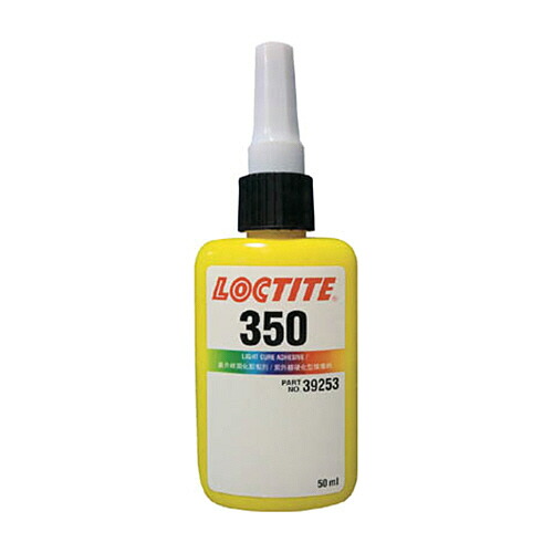 ヘンケルジャパン ロックタイト 紫外線硬化型接着剤 350 琥珀色 50ml 1本(350-50) 取り寄せ商品