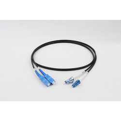 アルプシステムズ アーマード光パッチコード 2心 OM3 LC/LC 20m 黒(ALPJ-ARM-2G5/10G-LC/) 取り寄せ商品