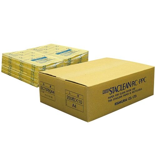 桜井 ﾆｭｰｽﾀｸﾘﾝRC.PPC A4 ｲｴﾛｰ 72g/m2 1箱(2500枚:250枚×10冊)(SC75RYA4) 目安在庫\u003d○