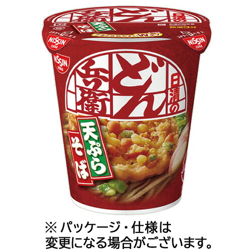 日清食品 日清のどん兵衛 天ぷらそば タテ型 80g 1ケース(20食)(4902105002728 x20) 取り寄せ商品