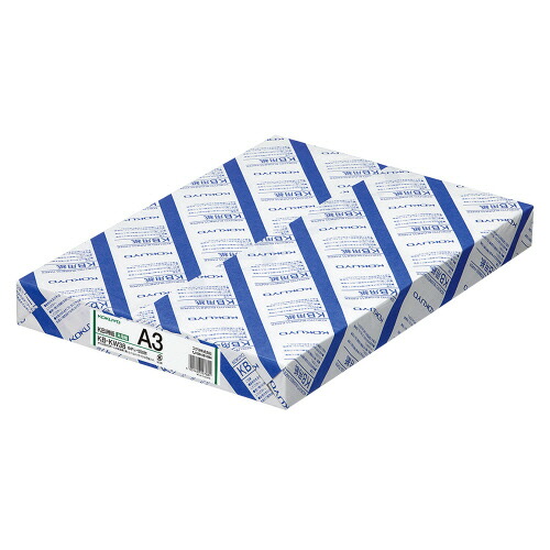 コクヨ KOKUYO KB用紙(共用紙) A3 1箱(1500枚:500枚×3冊)(4901480227801 x3) 目安在庫\u003d○