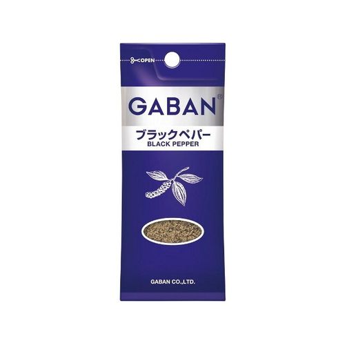 ハウス食品 ギャバン ブラックペパー 袋スリム18g(80個)(0000045104398 ×80) 取り寄せ商品|コンプモト 店