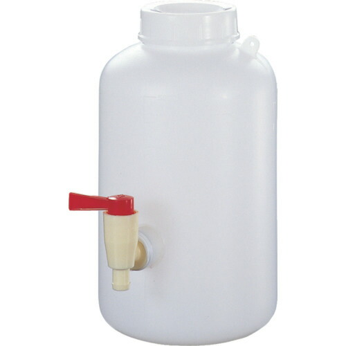 サンプラテック PE沈殿瓶 10L 1本(2996) 取り寄せ商品