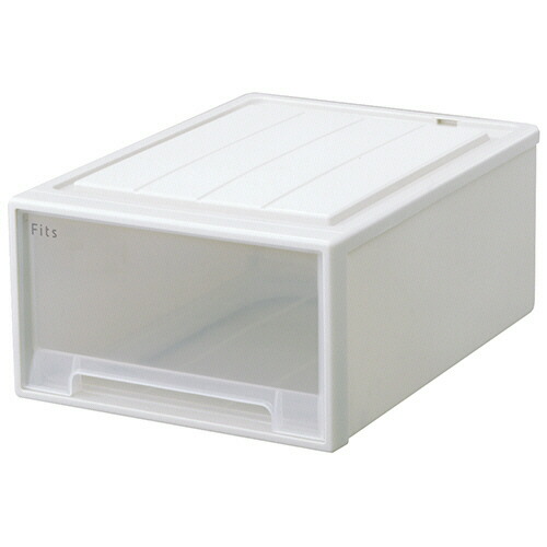 天馬 Fits フィッツケース 53-39M ホワイトクリア 1セット(5個)(4904746156549 x5) 取り寄せ商品