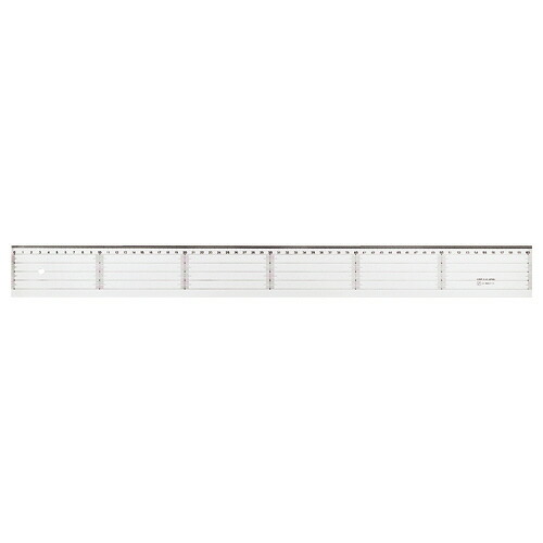 ライオン事務器 LION アクリル直線定規 60cm 1セット(10本)(4903331270127 x10) 取り寄せ商品
