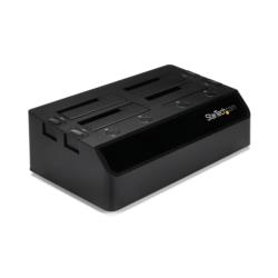 StarTech.com HDD/SSD スタンド/USB3.0/4BAY/2.5/3.5SATA3.0/USBケーブル付(SDOCK4U33) 目安在庫=△｜コンプモト　店
