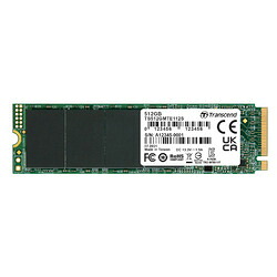 トランセンドジャパン 512GB M.2 2280PCIe Gen3x4 NVMe 3D DRAM-less(TS512GMTE112S) 取り寄せ商品｜コンプモト　店