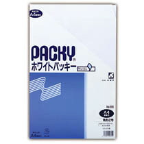 高春堂 ホワイトパッキー 角2 テープ付 80g/m2 〒枠なし 1セット(140枚:7枚×20パック)(4972923008950 x20) 取り寄せ商品