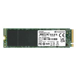 トランセンドジャパン M.2 2280 NVMe PCIe Gen3 x4 250GB(TS250GMTE115S) 取り寄せ商品|コンプモト 店