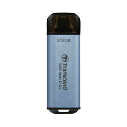 トランセンドジャパン 512GB USB External SSD ESD300C USB 10Gbps Type-C(TS512GESD300C) 取り寄せ商品|コンプモト 店